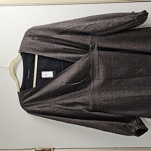 One button tweed wrap dress from Banana Republic. NWT